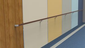 病房走廊扶手-双十一必备的日常用品【蓝品盾】