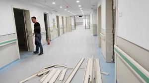 全程由蓝品盾产品护航的山肿瘤医院安装完毕了【蓝品盾】