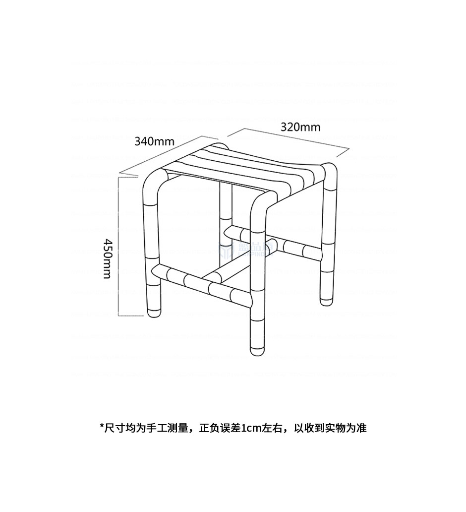 冲凉房塑料浴椅