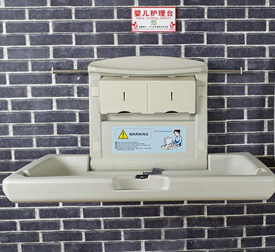 公共厕所安装婴儿台